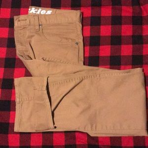 Dickies Slim Fit Khaki Jeans 32X34